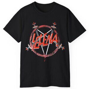 Selena Slayer Mashup Shirt Retro Parody Graphic Tee Latin Queen Meets Metal Band